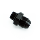 PHR PowerHouse Racing '-6ORB Male to -8AN Male Fitting, Straight, Aluminum, Anodized Black