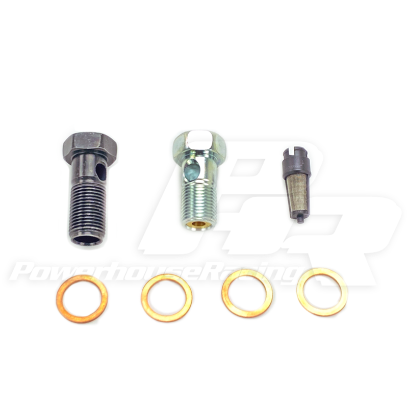 PHR PowerHouse Racing PHR VVTi Feed Banjo Kit (includes lower and upper banjo bolt w/ filter)