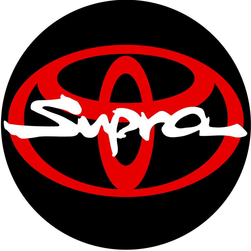 PHR PowerHouse Racing Oil Cap Sticker (Toyota Supra Logo)