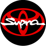 PHR PowerHouse Racing Oil Cap Sticker (Toyota Supra Logo)
