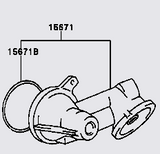PHR PowerHouse Racing Oil Filter Bracket/Housing from 2JZ-GE