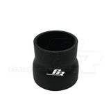 PHR PowerHouse Racing 3.25" / 3.50" ID X 3" Long, 4 Ply Silicone Reducer, Gloss black