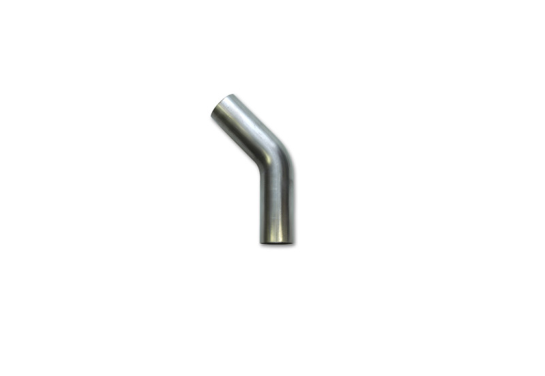 PHR PowerHouse Racing Mandrel Bend, Stainless Steel, 2.5 OD, 16 gauge, 2.5 CLR, 45 Degrees
