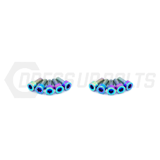 PHR powerhouse racingJZ-GTE Titanium Dress Up Bolts Coil Pack Cover Kit - True Burned
