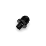 PHR PowerHouse Racing PHR -12AN to Threaded PCV Valve Fitting for OEM 2JZ-GE Valve Covers (INTAKE SIDE), Black Anodized Aluminum