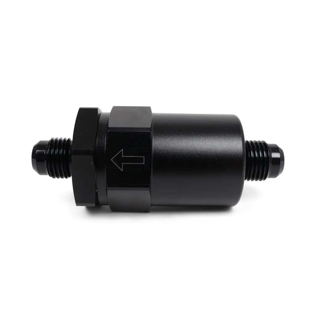 PHR PowerHouse Racing Goodridge Fuel Filter -8 AN BLACK
