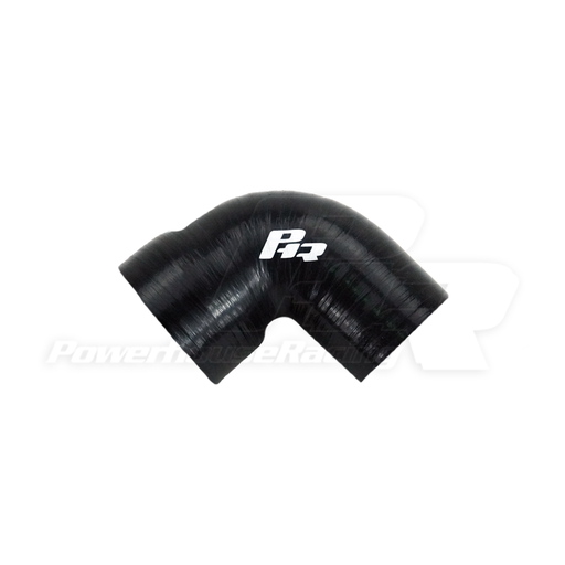 PHR powerhouse racing.5" to 3.0" 90 Degree Elbow, 3" Legs, Gloss Black
