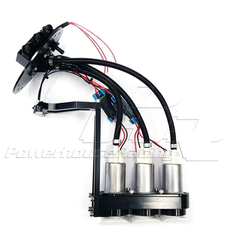PHR PowerHouse Racing Powerhouse Racing Triple Walbro 485 (400lph) Fuel Pump Hanger for Lexu