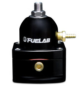 PHR PowerHouse Racing Fuelab 515 EFI Adjustable Fuel Pressure Regulator Large Seat 25-90 PSI (2) -10AN In (1) -6AN Return - Black
