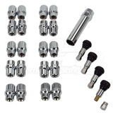 PHR PowerHouse Racing PHR, Open Ended, Open, Lug Nuts, Tuner Style, Extended Shank, Key, Sha