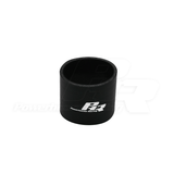 PHR powerhouse racing.00" ID 4 Ply Silicone, Gloss Black, 3" Long