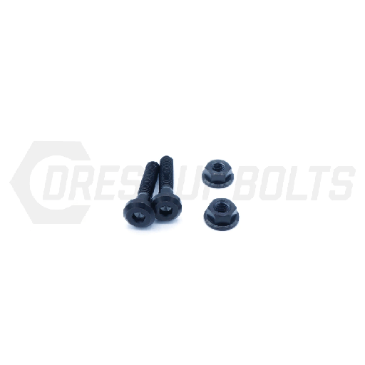 PHR powerhouse racingJZ-GTE Titanium Dress Up Bolts Throttle Body Kit - Black
