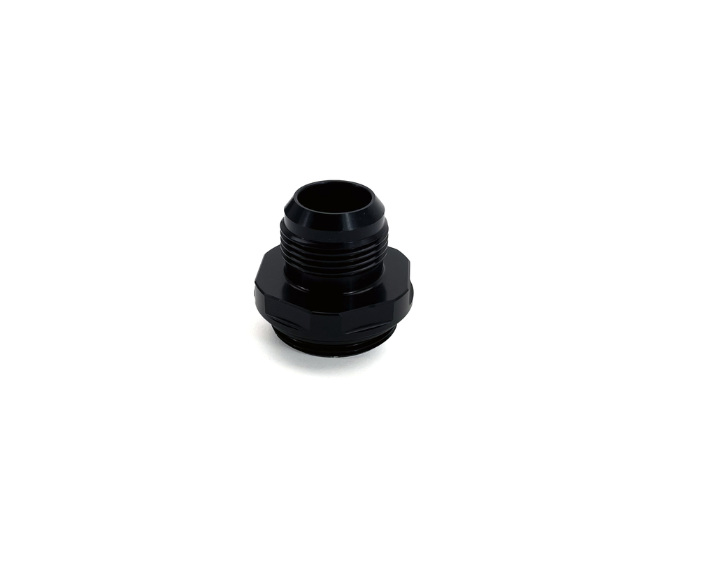 PHR PowerHouse Racing '-20ORB Male to -16AN Male Fitting, Straight, Aluminum, Anodized Black