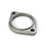 PHR PowerHouse Racing Flange, Stainless Steel, 2-Bolt, Unthreaded, 3" Opening with Weld Lip