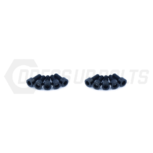 PHR powerhouse racingJZ-GTE Titanium Dress Up Bolts Coil Pack Cover Kit - Black