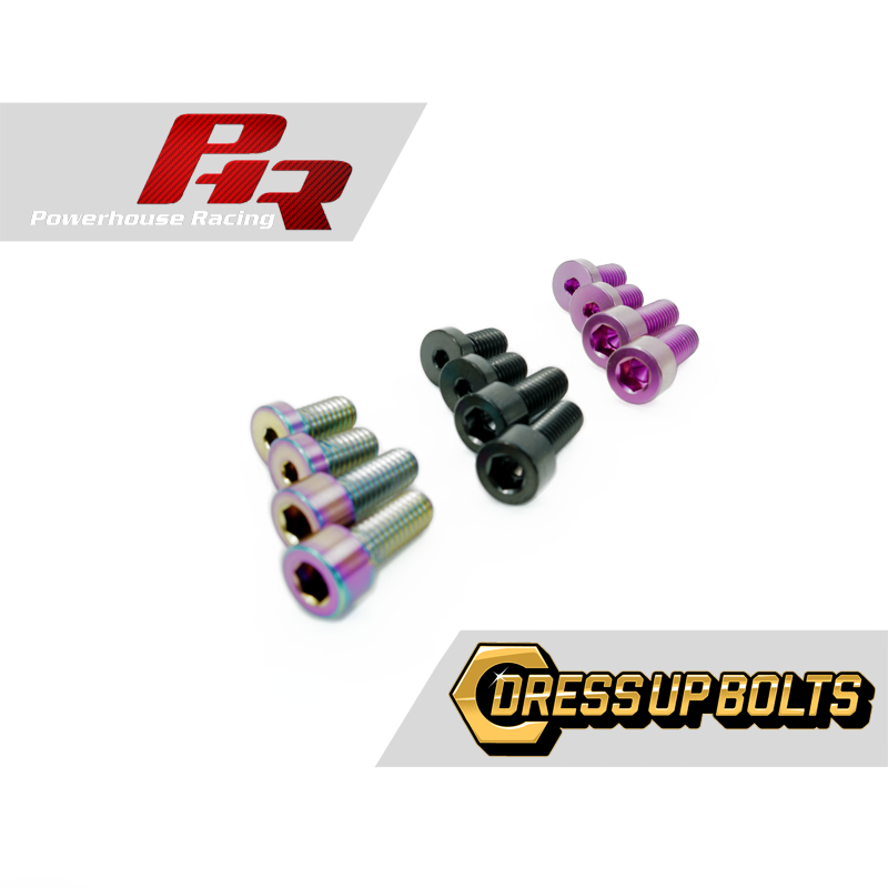 PHR PowerHouse Racing Dress Up Bolts Titanium Hardware Kit for PHR Flex Billet Valve Covers