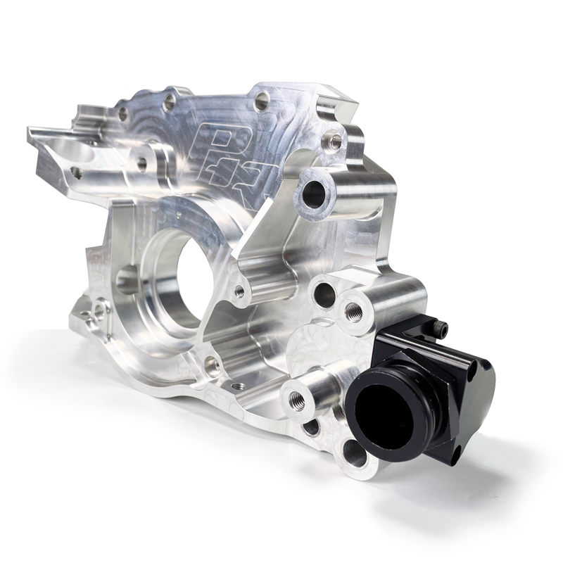 PHR PowerHouse Racing PHR Billet 2JZ Front Cover (Oil Pump Delete - Dry Sump Or Wet Sump) -v3