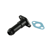 PHR PowerHouse Racing Turbosmart 38.1mm 10AN 75mm Extended Oil Drain Black