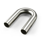 PHR PowerHouse Racing Mandrel Bend, Stainless Steel, 1.75" OD, 16 gauge, 2.625" CLR, 180 Degrees