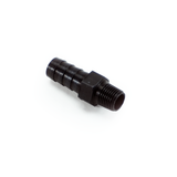 PHR PowerHouse Racing PHR 1/8 NPT male to 3/8 hose barb, Staight, Aluminum, Anodized Back