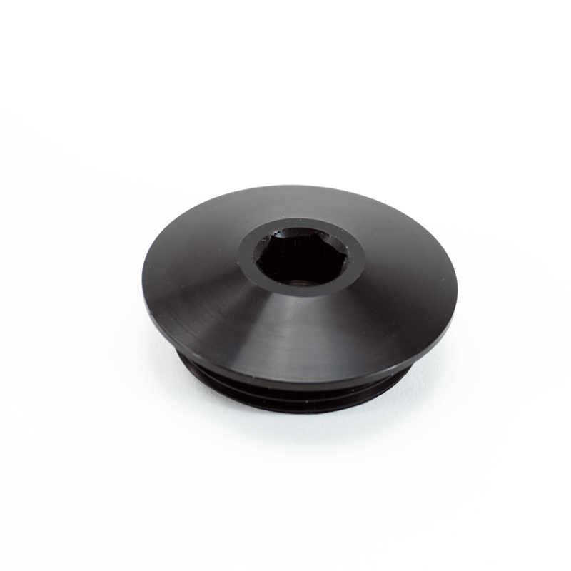 PHR PowerHouse Racing '-20ORB Plug, Aluminum, Anodized Black