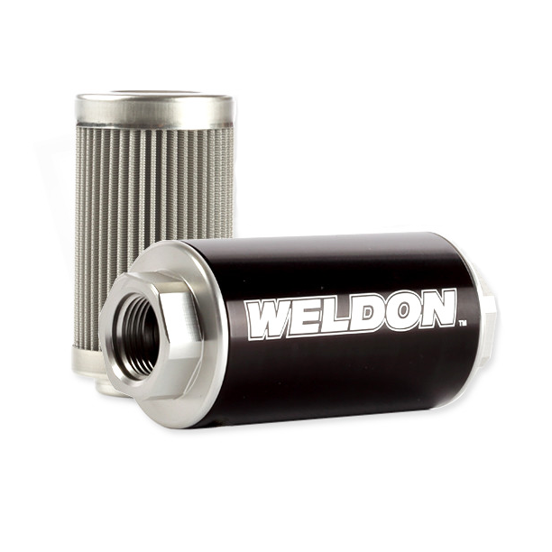 PHR PowerHouse Racing Weldon Fuel Filter, 12ORB Ports, 100 Micron