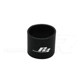 PHR powerhouse racing.25" ID 4 Ply Silicone, Gloss Black, 3" Long