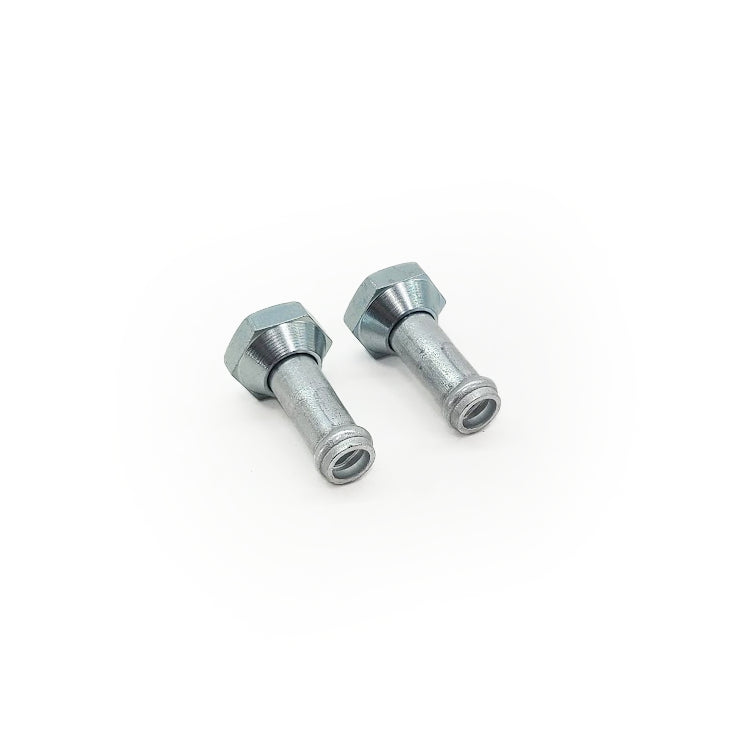 PHR PowerHouse Racing M14X1.5 45 Degree Flare Female to 10mm Barb Fitting for Transmission Cooler, Straight, Set of Two