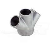 PHR PowerHouse Racing PHR Cast Collector, 3 into 1, 3 x 1.25 schedule 10 into 2.0 schedule 10, inline