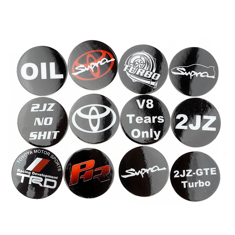 PHR PowerHouse Racing Oil Cap Sticker Pack