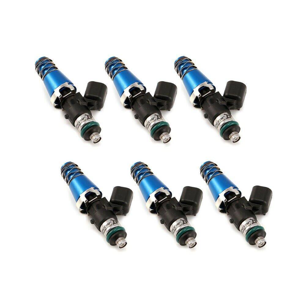 Injector Dynamics ID1050x, for 91-96 NSX / C Series, 11mm (blue) adaptors. 14mm bottom o-ring.  Set of 6. - Future Motorsports - INJECTORS - Injector Dynamics - Future Motorsports