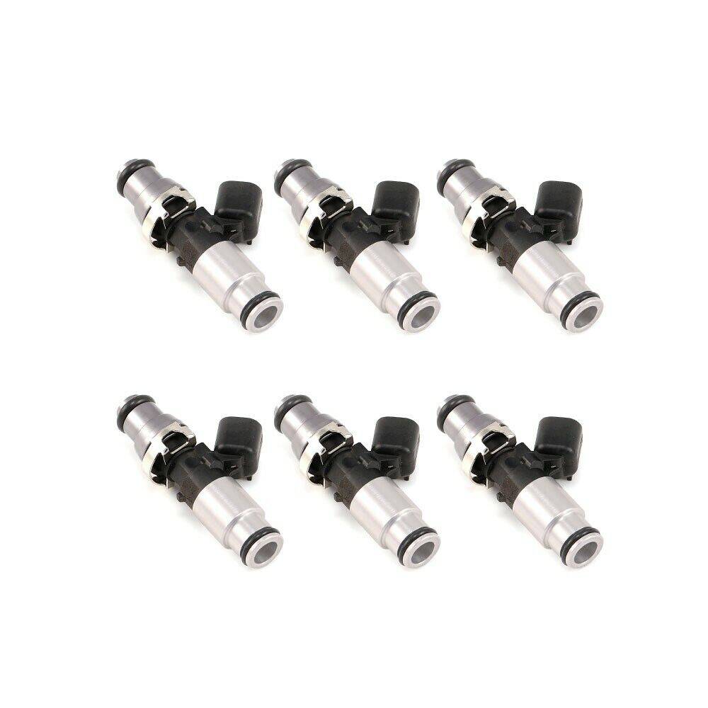 Injector Dynamics ID1300x², for BMW E46 M3, 14mm (grey) adapter top, set of 6.