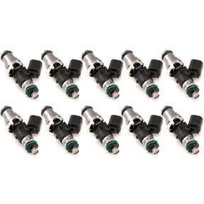 Injector Dynamics ID1700-XDS, for Gallardo / V10 applications.  14mm (grey) adapter top. Set of 10. - Future Motorsports - INJECTORS - Injector Dynamics - Future Motorsports