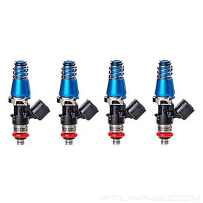 Injector Dynamics ID2600-XDS, for Evo III-IX, 2.0L turbo. 11mm (blue) adapter tops. Denso lower.  Set of 4. - Future Motorsports - INJECTORS - Injector Dynamics - Future Motorsports
