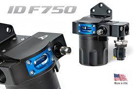 Injector Dynamics Injector Dynamics ID-F750 Fuel Filter, blue/grey finish