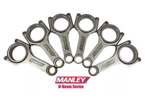 Manley ECONOMICAL H Beam Connecting Rods 21mm Pin Nissan Skyline RB25DET / RB26DETT - Future Motorsports - ENGINE BLOCK INTERNALS - Manley Performance - Future Motorsports