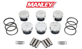 Manley Extreme Duty Forged 94mm Stroker Pistons Toyota Supra MK4 2JZGTE 2JZ-GTE 86mm -16cc 9.0:1 - Future Motorsports - ENGINE BLOCK INTERNALS - Manley Performance - Future Motorsports