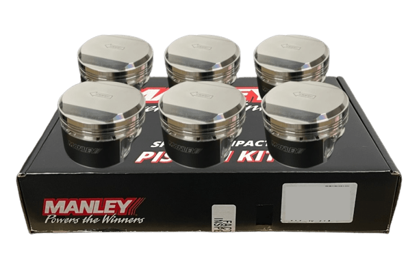 Manley EXTREME DUTY Forged Pistons Set Nissan RB26DETT 86.25mm +0.25mm 20 cc 9.0:1 - Future Motorsports - ENGINE BLOCK INTERNALS - Manley Performance - Future Motorsports
