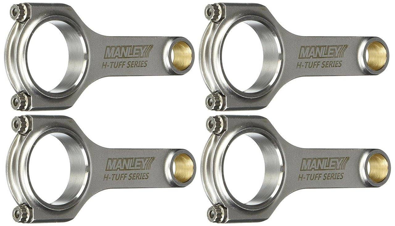 Manley H TUFF Forged H Beam 156mm Connecting Rods 3/8" ARP CA625+ 7 Bolt 4G63T Evo - Future Motorsports - ENGINE BLOCK INTERNALS - Manley Performance - Future Motorsports