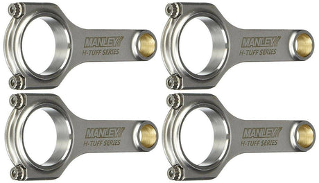 Manley H TUFF Forged H Beam 156mm Long Connecting Rods Stroker 4G63T 7 Bolt 4G63T Evo - Future Motorsports - ENGINE BLOCK INTERNALS - Manley Performance - Future Motorsports
