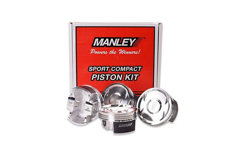 Manley Platinum Forged Pistons Subaru WRX EJ255 75mm De-Stroker Crank 99.75mm +0.25mm -6 cc 9.8:1 - Future Motorsports - ENGINE BLOCK INTERNALS - Manley Performance - Future Motorsports