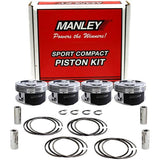 Manley Platinum Series Piston Subaru BRZ Scion FR-S FA20 4U-GSE Grade A 86.00mm STD 10.0:1 DISH - Future Motorsports - ENGINE BLOCK INTERNALS - Manley Performance - Future Motorsports