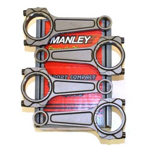 Manley Turbo Tuff Forged I Beam Connecting Rods 3/8 ARP 2000 Honda Prelude VTEC H22A H22A1 H22A4 - Future Motorsports - ENGINE BLOCK INTERNALS - Manley Performance - Future Motorsports