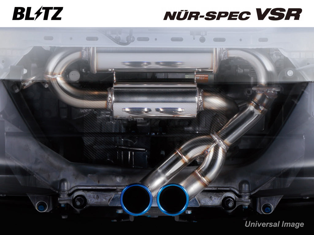 Blitz Nur Spec VSR Exhaust System - Evo10 , Evo X