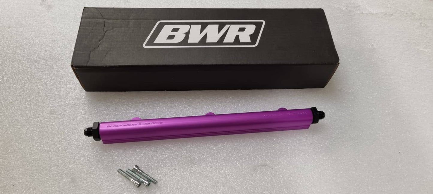 BWR Honda B Series Billet Fuel Rail Purple Open Box