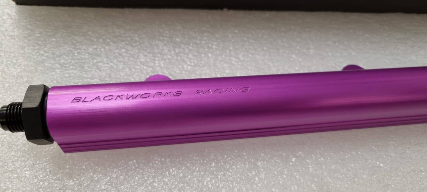 BWR Honda B Series Billet Fuel Rail Purple Open Box