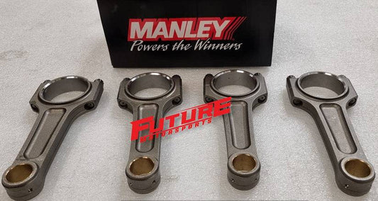 Manley Turbo Tuff Forged I Beam Connecting Rods Nissan Silvia 180sx 240SX S13 S14 SR20DE SR20DET 14408-4 Open Box