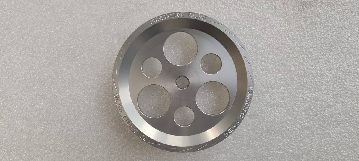PowerHouse Racing PHR Billet Aluminum Power Steering Pump Pulley for 1JZ 2JZ RAW Open Box