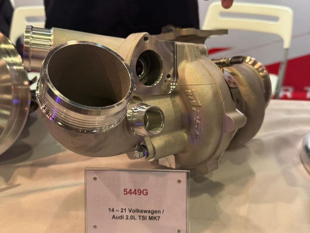 Audi Volkswagen VW MK7 Golf R Direct Fit PULSAR Turbo PSR 5449G 25-660 Dual Ceramic Ball Bearing Turbocharger (HP RATING 600) IS38