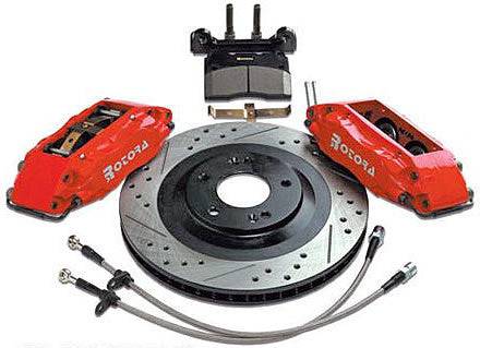 Rotora Big Brake Kit 4 Piston 330mm 1 Piece Rotors FRONT Supra JZA80 - Future Motorsports - BRAKES - Rotora - Future Motorsports